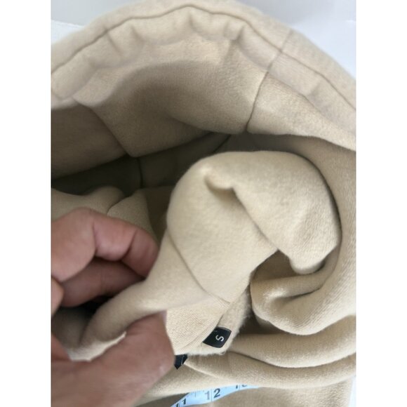 Named Collective Anime Girl Beige Cotton Hoodie Anime Sz S Rare - Picture 10 of 10